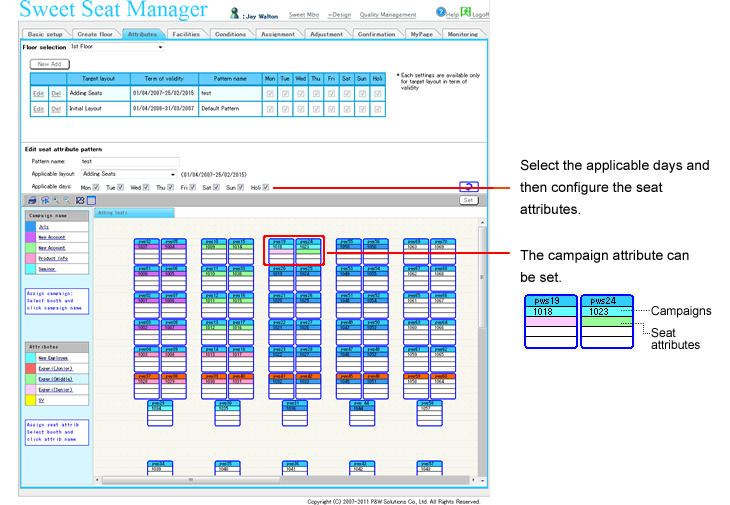 Sweet Seat Manager Automatic Seat Assignment