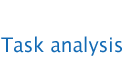 Task analysis