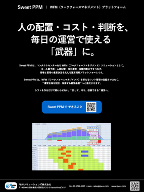 Product introduction on the back cover of the magazine 'CallCenter Japan'
